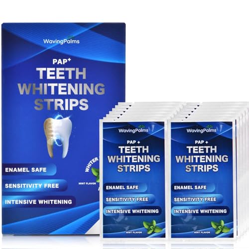 Waving Palms شرائط تبييض الأسنان، 28 شرائط تبييض أسنان احترافية وآمنة عبوة 2 - Image 1